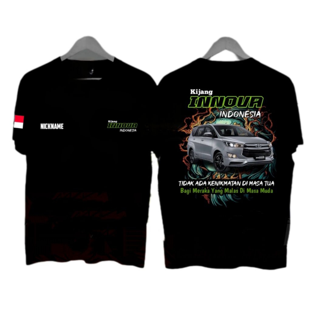 KAOS TSHIRT KIJANG INNOVA INDONESIA