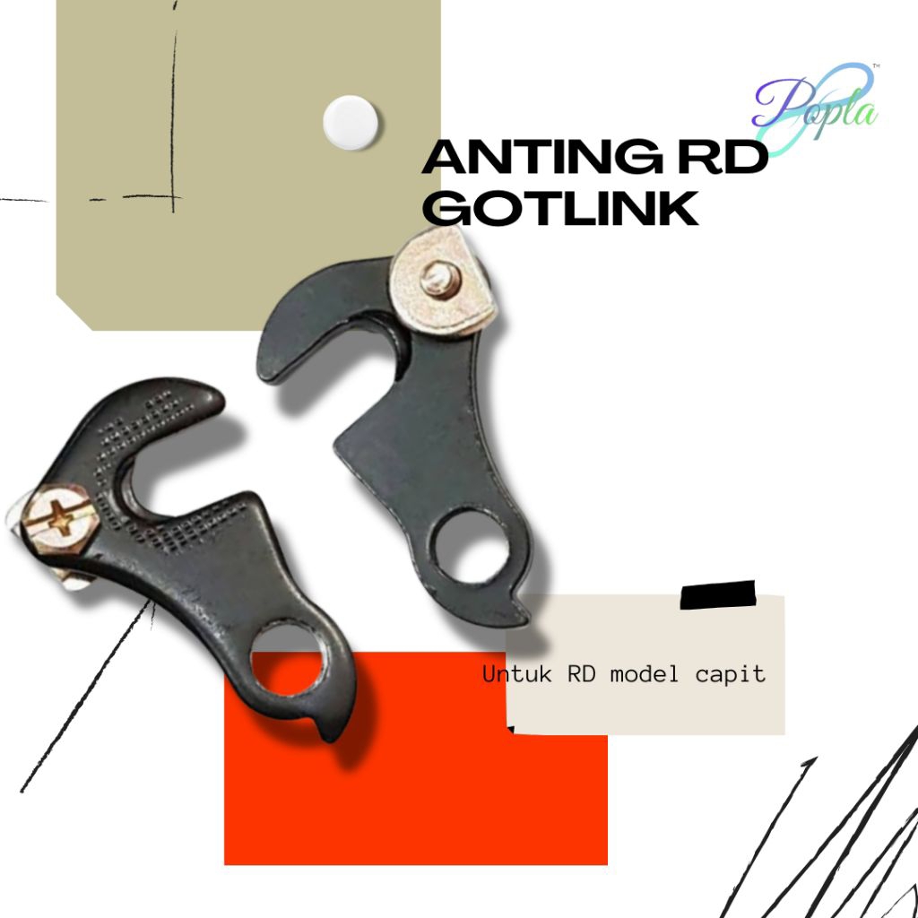 Anting rd gotlink adaptor rear draeillur tipe capit universal mtb fixie federal