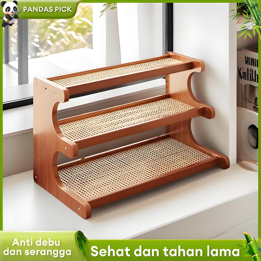 Rak susun Serbaguna Rak Cangkir Rak Meja Rak Dapur rak bumbu Minimalis Rak penyimpanan melengkung