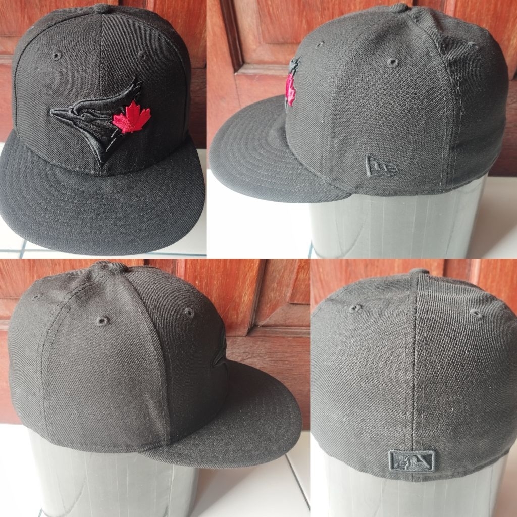 Topi snapback newera fitted 738 BLUE JAYS second preloved
