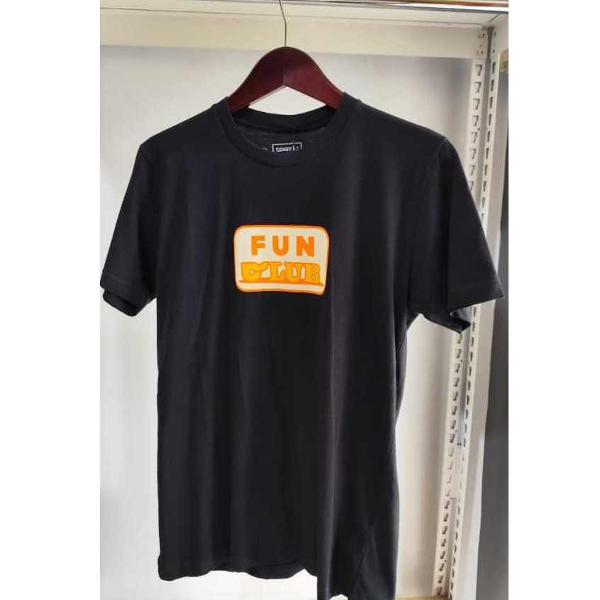 KAOS PRIA - (COSMIC) FUN CLUB  HITAM // TSHIRT DISTRO  ORIGINAL