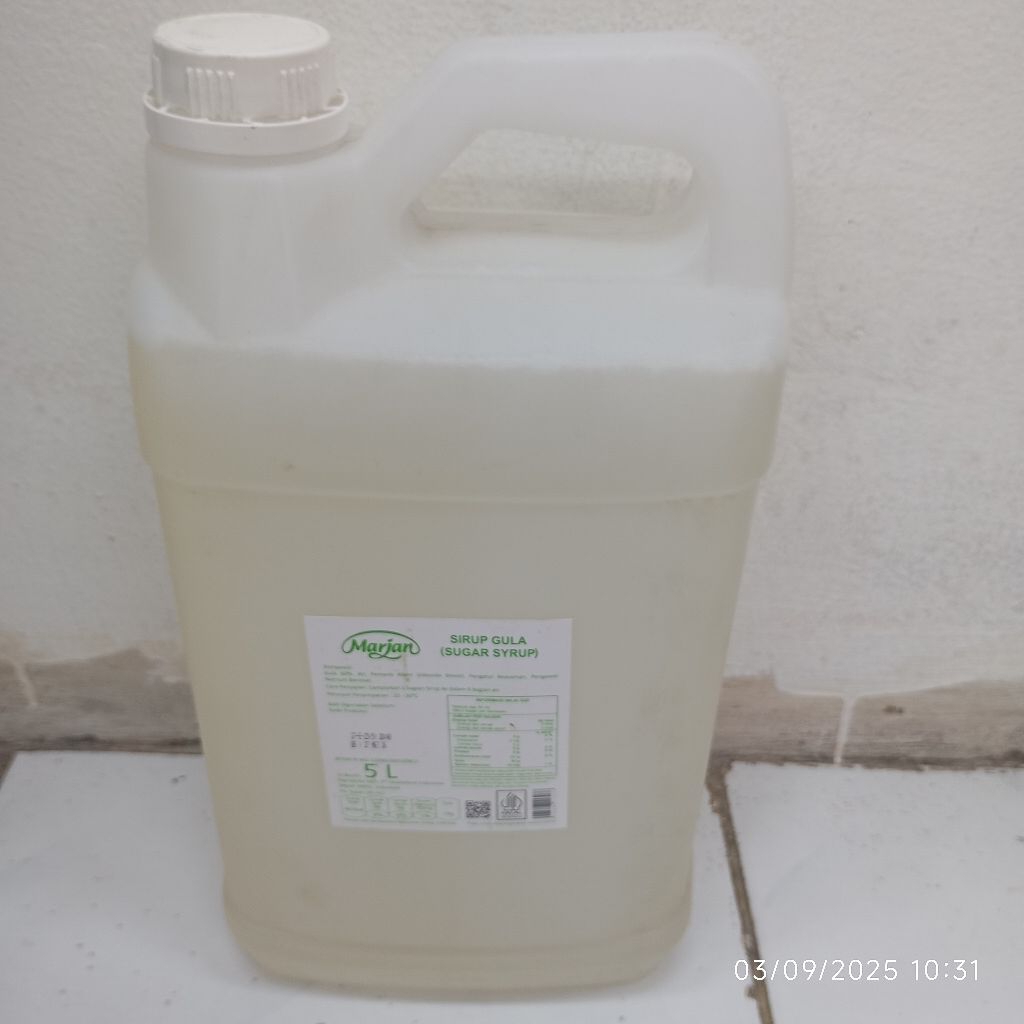 

Gula Cair Marjan 5 Liter Sugar Syrup 5L