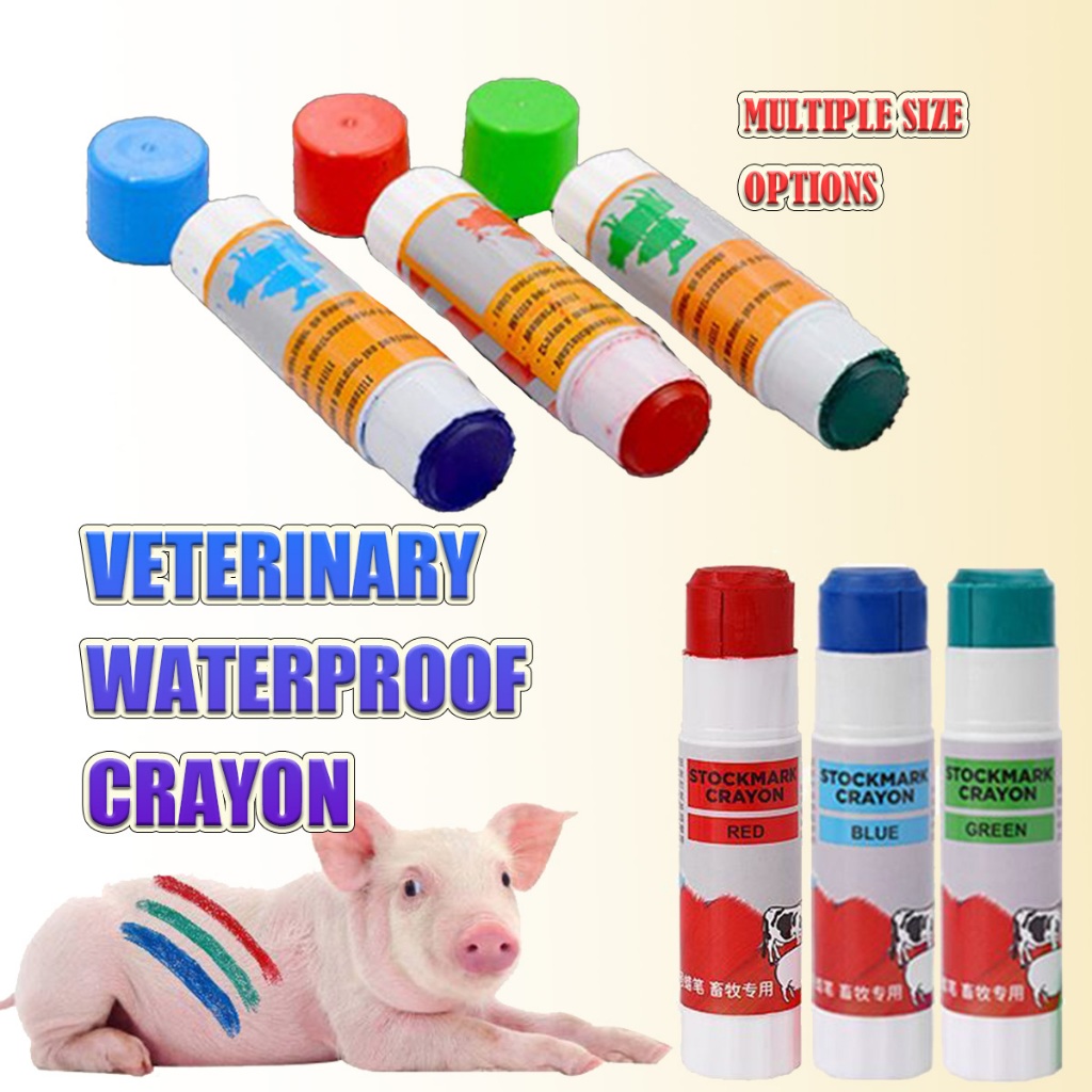 

1pc Crayon Penanda Ternak Cocok untuk ternak seperti babi, domba, dan sapi Krayon hewan yang aman dan tidak beracun