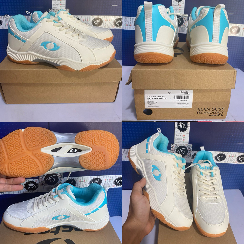 Sepatu Astec Original Badminton Wanita Women
