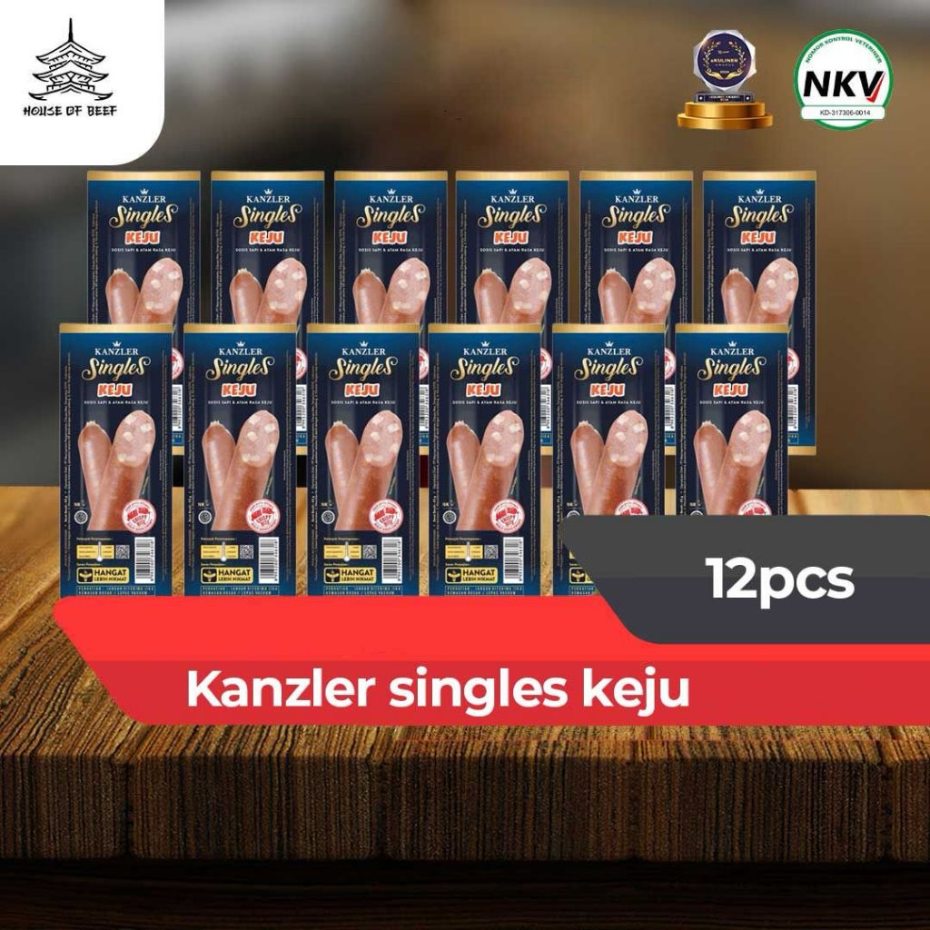 

[FREE ONGKIR JAKARTA DI WEB] copy 2 Kanzler singles keju 1 lusin (12pcs)