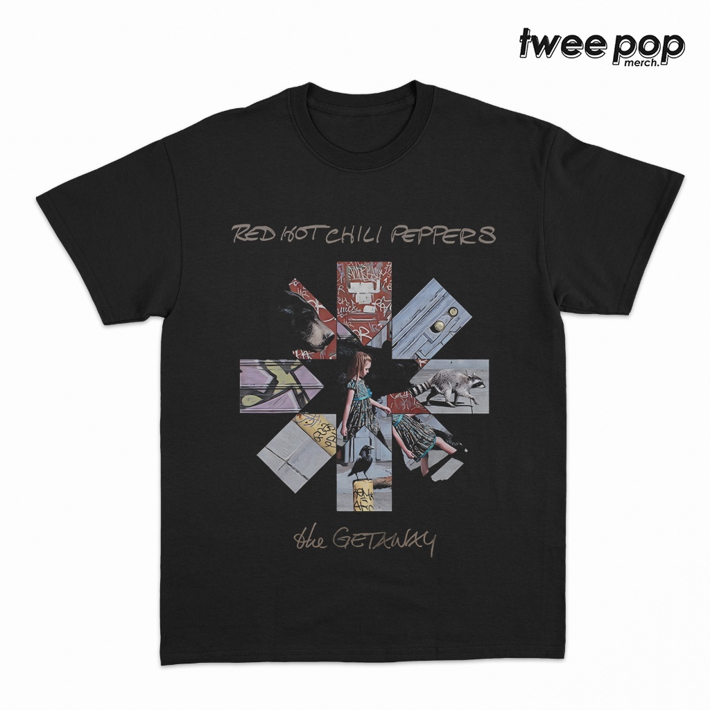 Original KAOS BAND RED HOT CHILI PAPPERS - THE GETAWAY - KAOS RHCP Unisex Tee