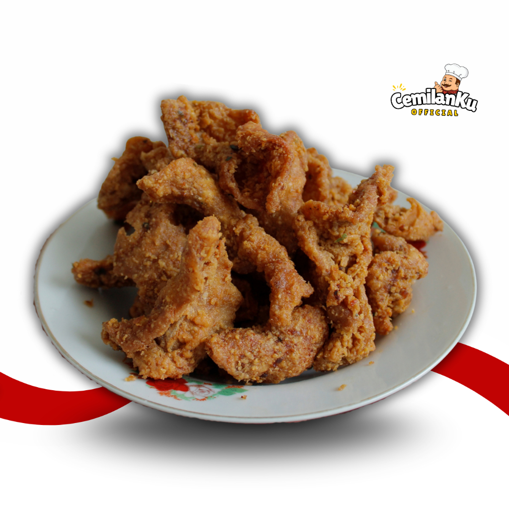 

Cemilanku - Kulit Ayam Crispy 250g - 1kg Pedas Daun Jeruk Dan Original Gurih - Snacks Food Lezat