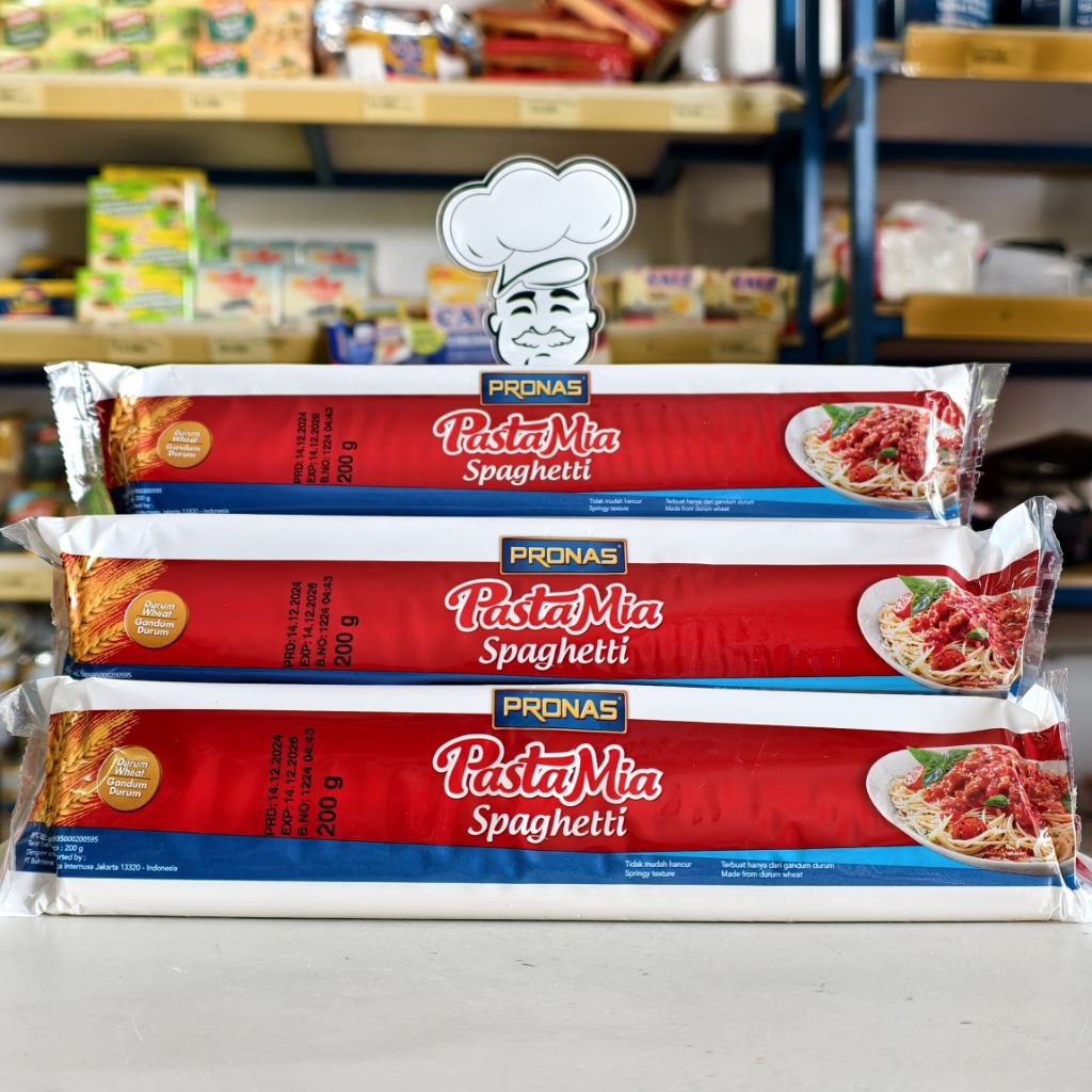 

Pasta Spaghetty Pastamia 200Gr / Pastamia Spageti 200Gr