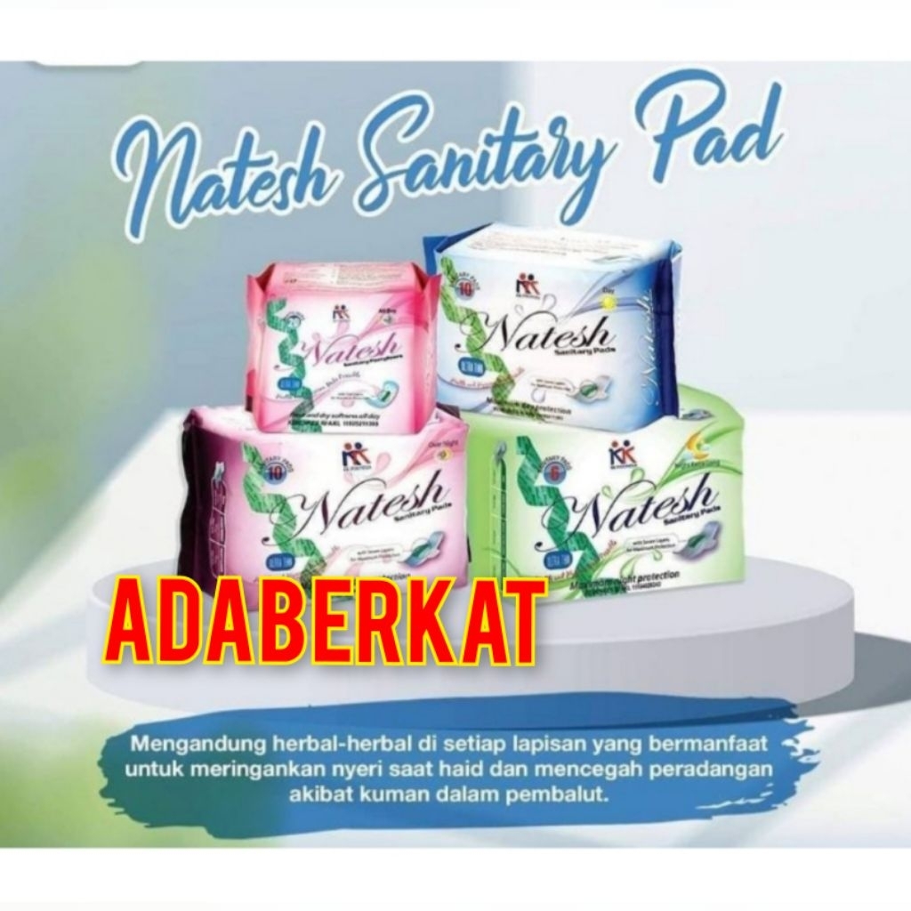 Natesh exp 2028 Panty Pembalut Ready harga Murah Bos