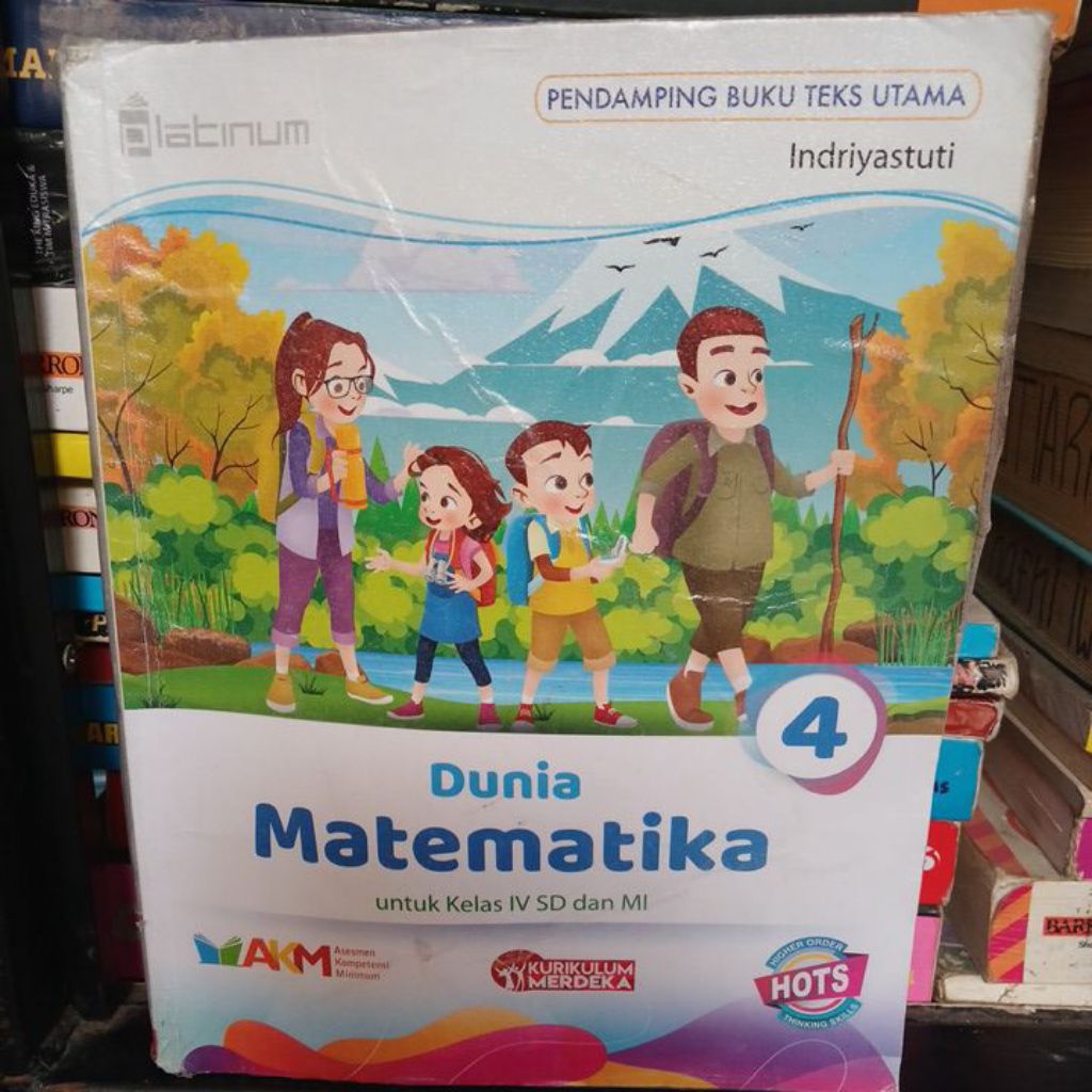 ORIGINAL DUNIA MATEMATIKA HOTS SD KELAS 4 AKM KURIKULUM MERDEKA