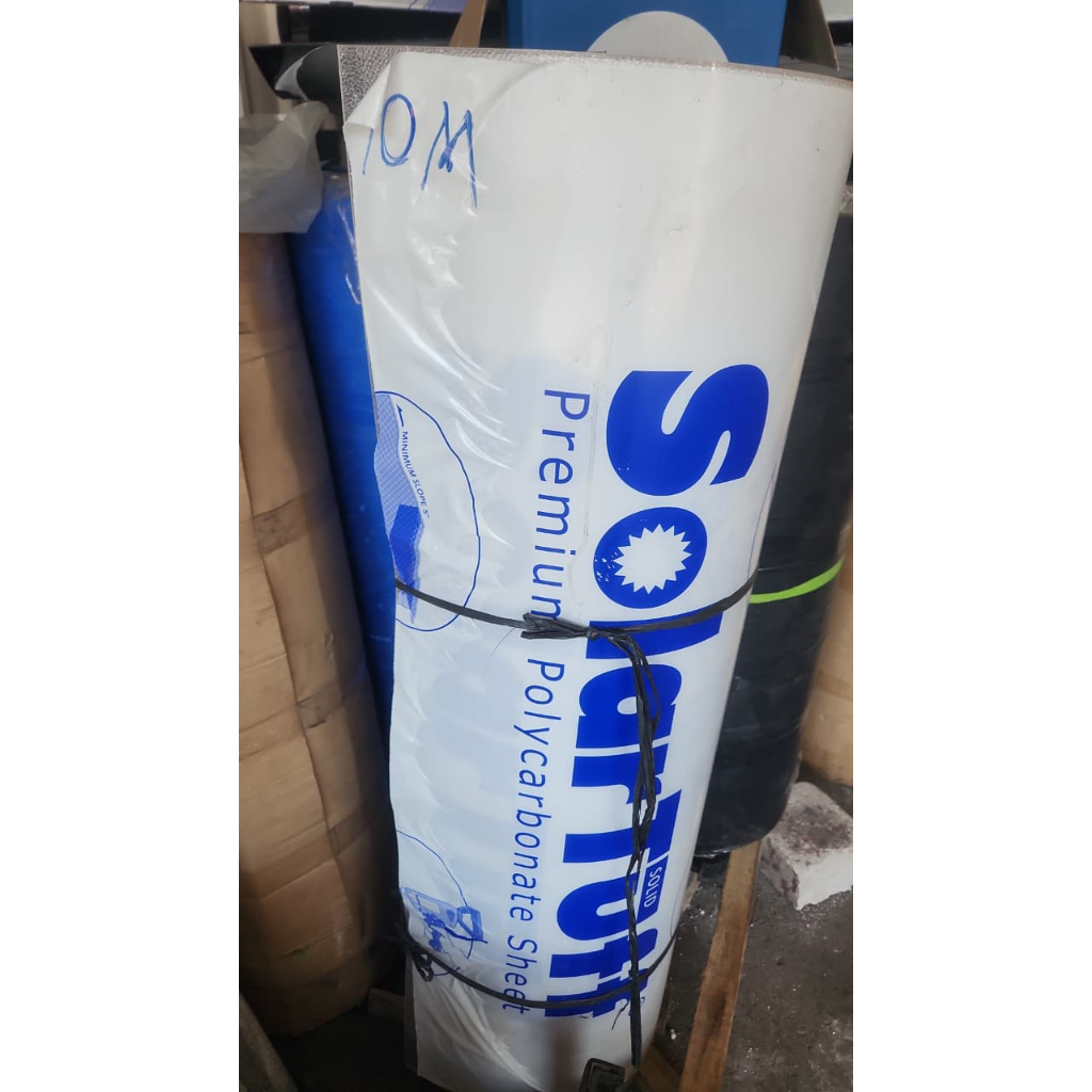 SOLARFLATT SOLARTUFF 1.2MM  CLEAR BRONZE GREY SOLAR TUFF SOLAR FLATT solar flat solar taff atap tran