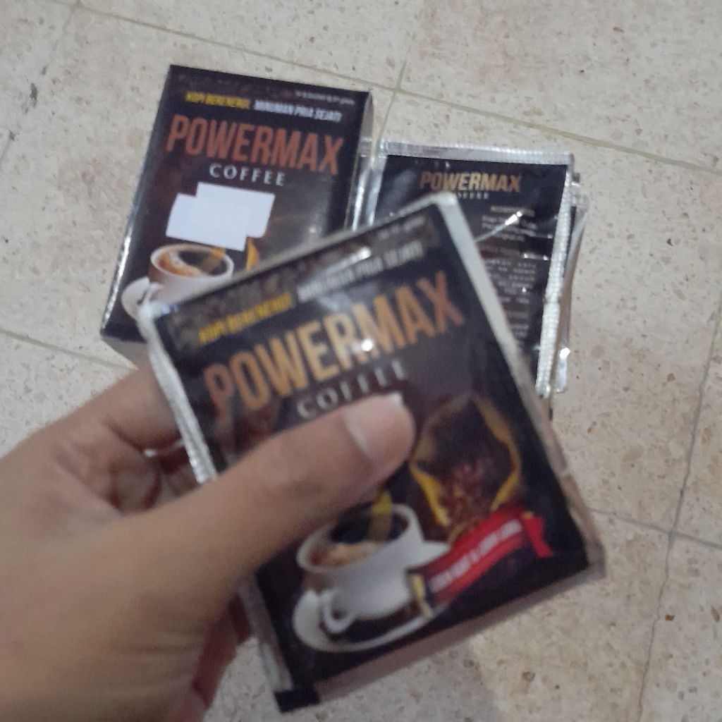 

POWERMAX_COFFEE / Kopi PowerMax Ori Harga 5 sachet KopiPowerMax