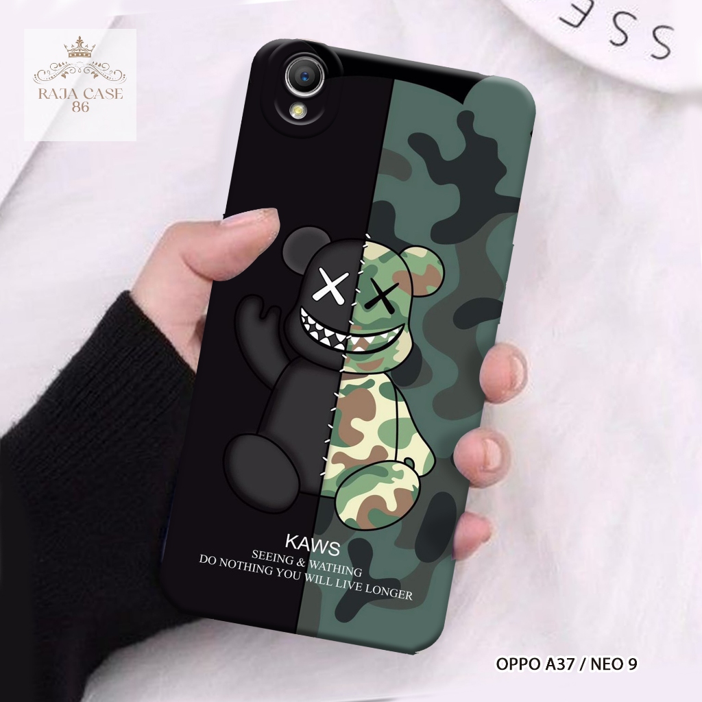 Case Oppo A37 / Oppo Neo 9 - Rajacase - casing Oppo A37 - Motif case Branded - Pelindung handphone -