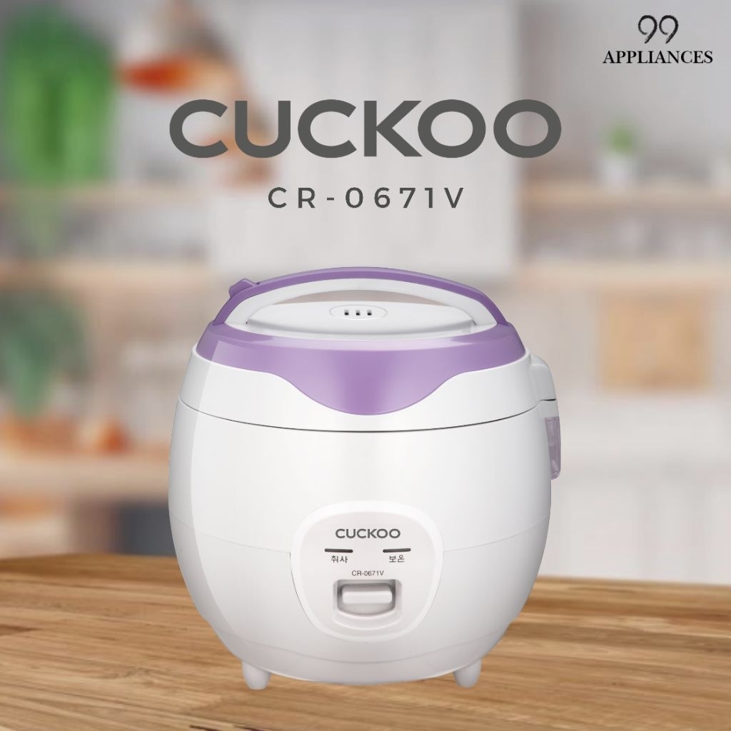 [CR-0671V] CUCKOO Mechanical Rice Cooker 1 Liter