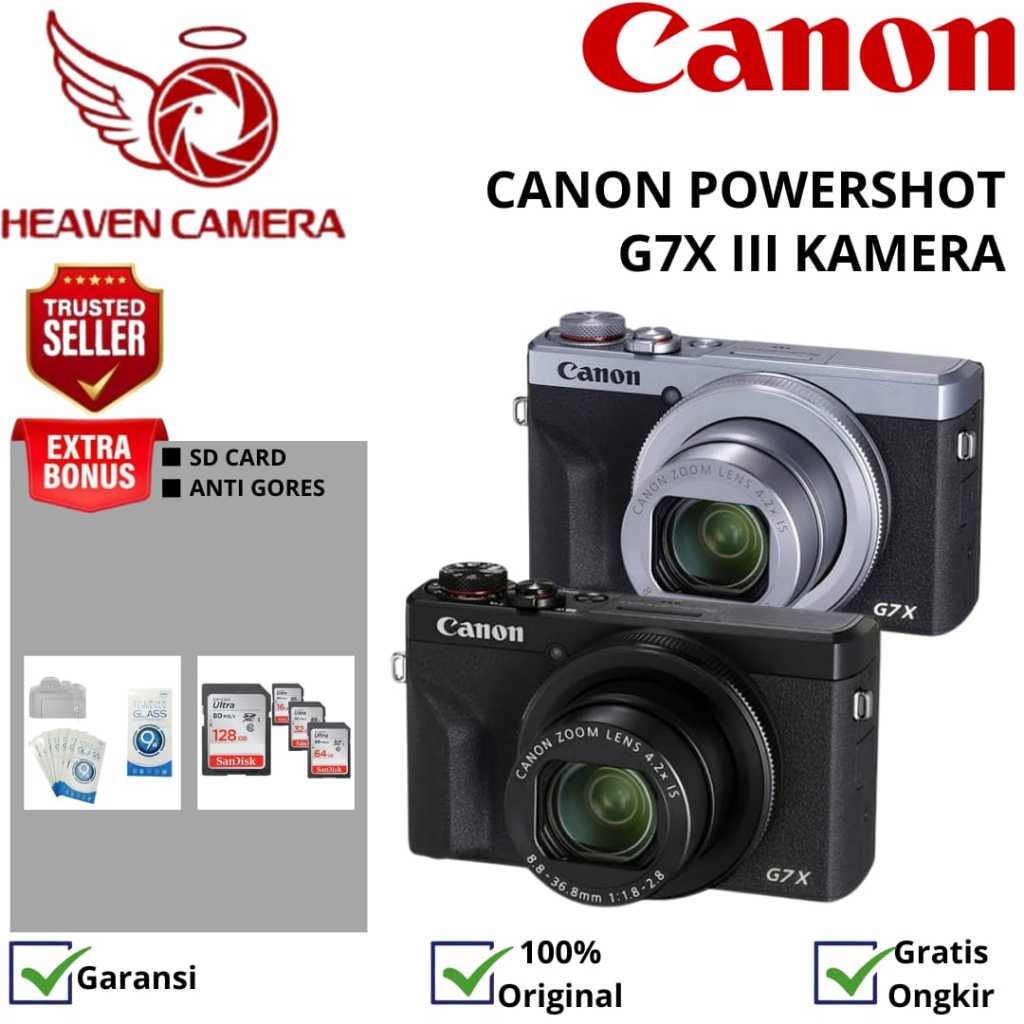CANON POWERSHOT G7X III / CANON POWERSHOT G7X MARK III / CANON G7X III