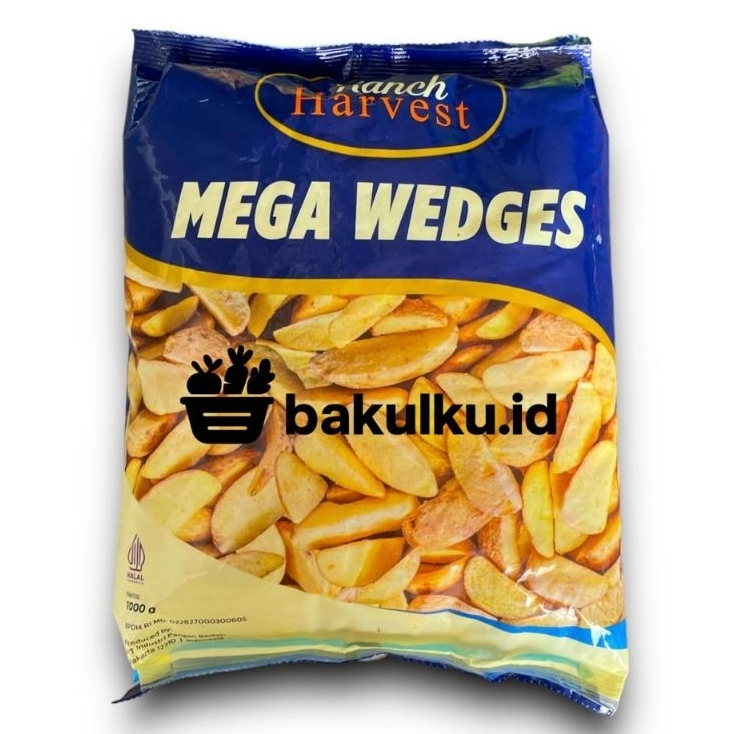

Kentang Goreng Ranch Harvest Mega Wedges 1kg