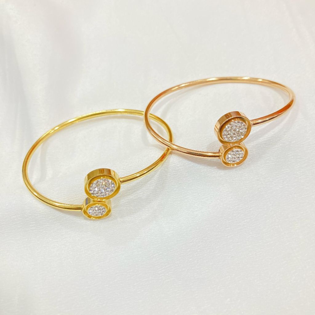 Gelang Titanium Asli Anti Karat