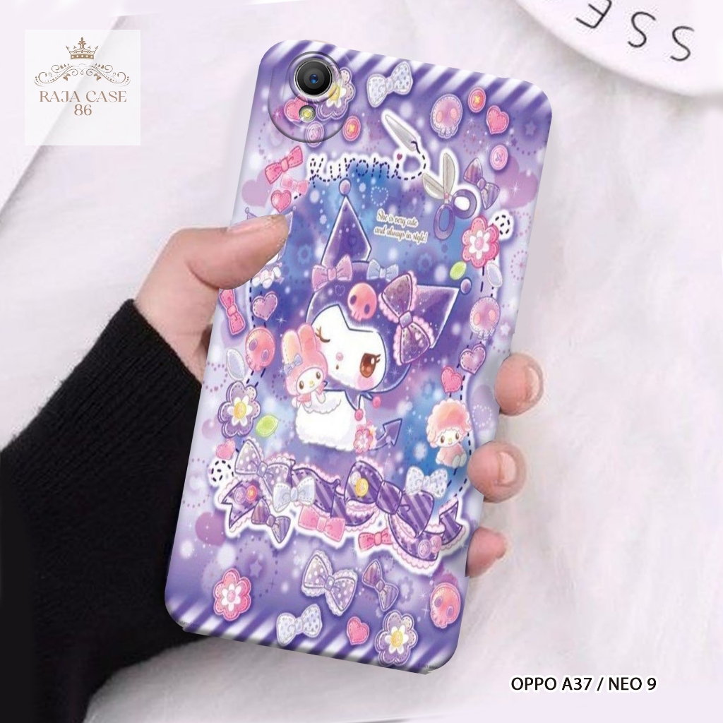 Case Oppo A37 / Oppo Neo 9 - Rajacase - casing Oppo A37 - Motif case Lucu - Pelindung handphone - Op