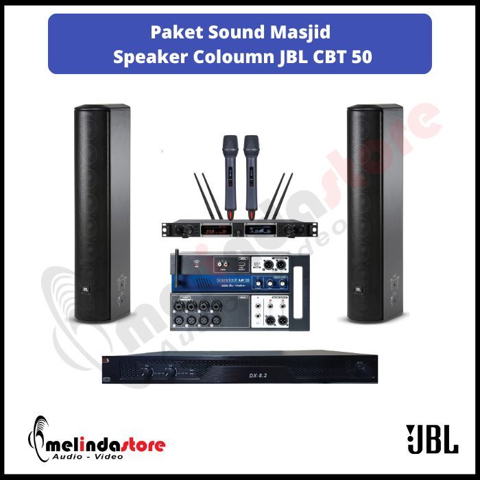 Paket Sound System Masjid Indoor Speaker JBL