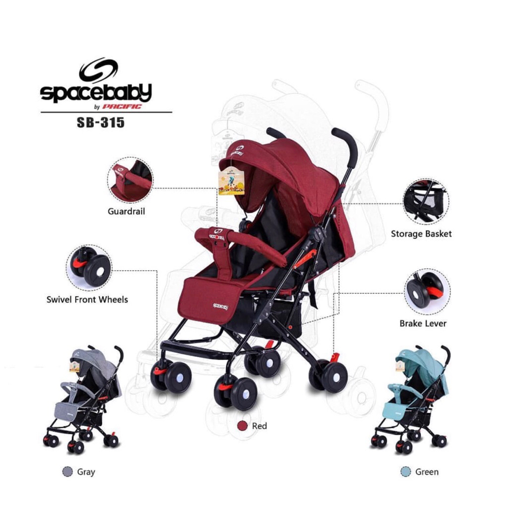 Stroller bayi Spacebaby 315