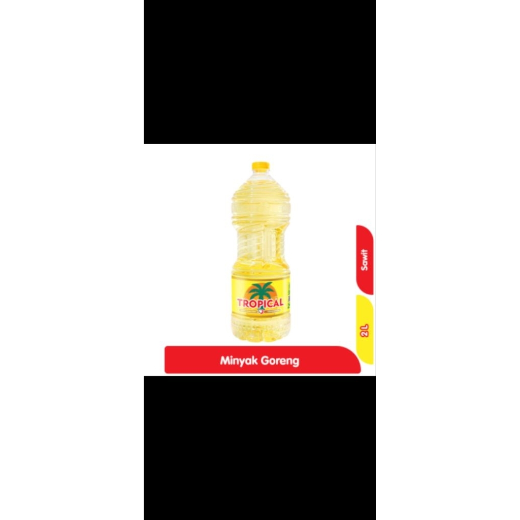 

Minyak goreng tropical 2liter botol