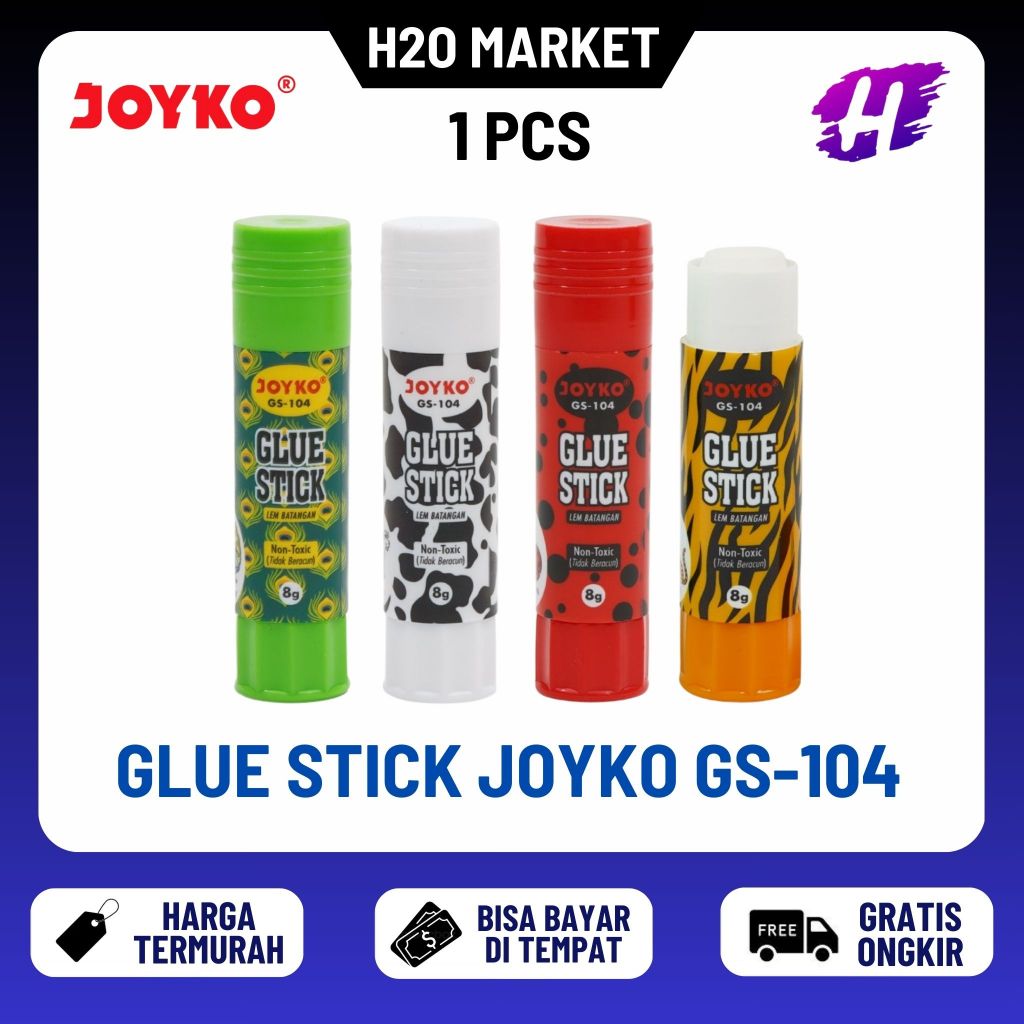 

❤️H2O❤️ Glue Stick / Lem Batang Joyko GS-104 / 8gr