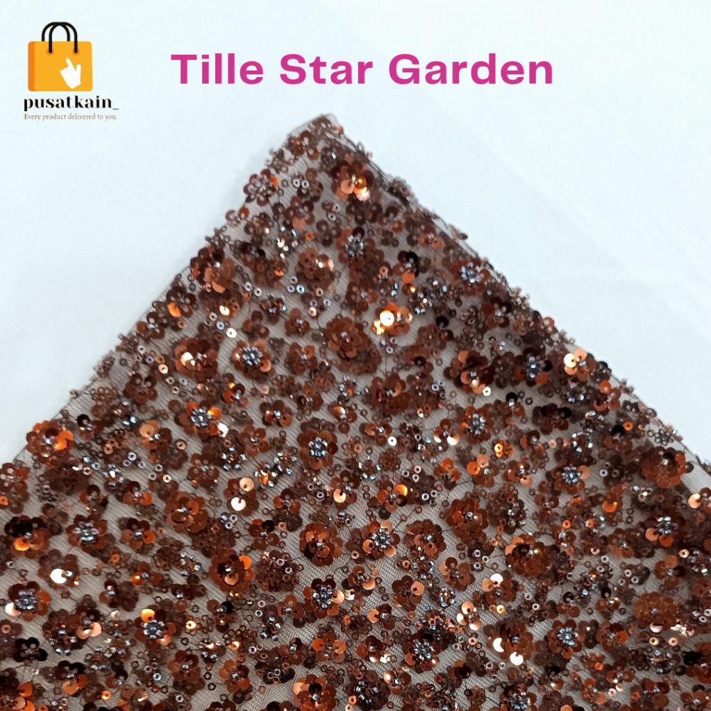 Tille Star Garden / Tille Payet / Tille Motif / Gaun pengantin / Kebaya Payet / Kebaya / Dress / Kai