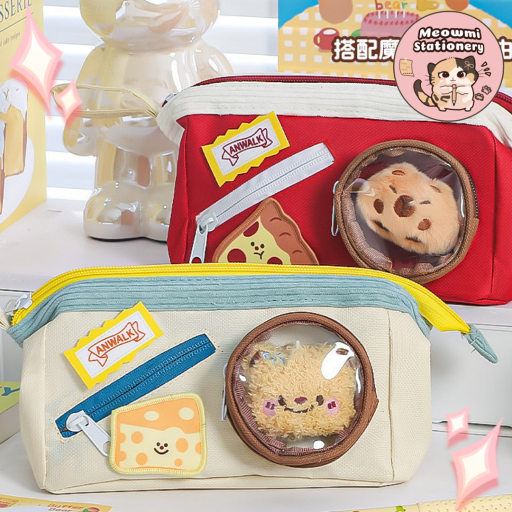 

MEOWMI Tempat Pensil Kapasitas Besar Premium Cute Aesthetic PC0225