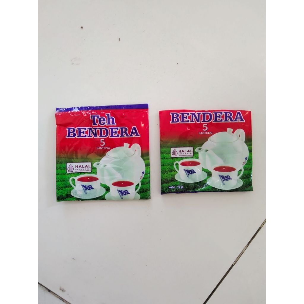 

TERMURAH!! BUNGKUS BEKAS TEH BENDERA •• KONDISI BERSIH