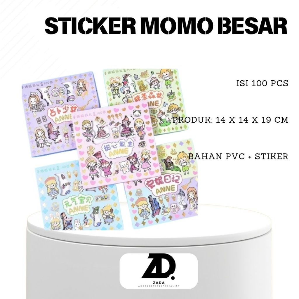 

Sticker Momo Besar 100pcs Sticker Karakter Sticker Korea Lucu Murah Gratis Ongkir Bisa Cod