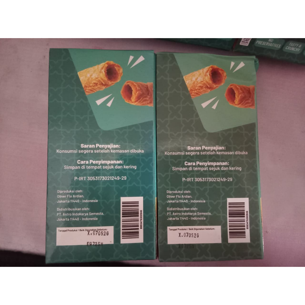 

Astro Goods Egg Roll Sesame (Kemasan sedikit penyok)