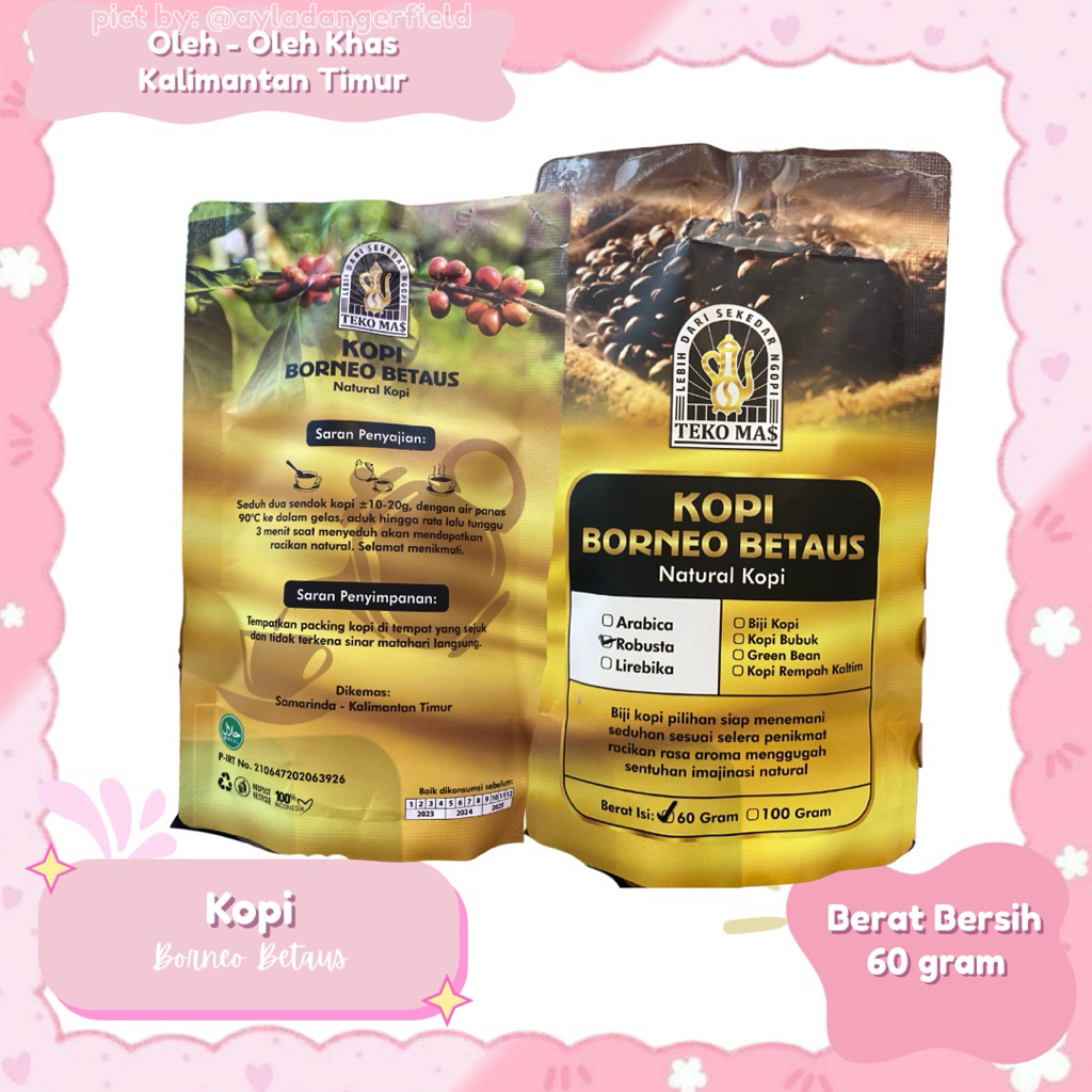 

Kopi Borneo Betaus 60gr