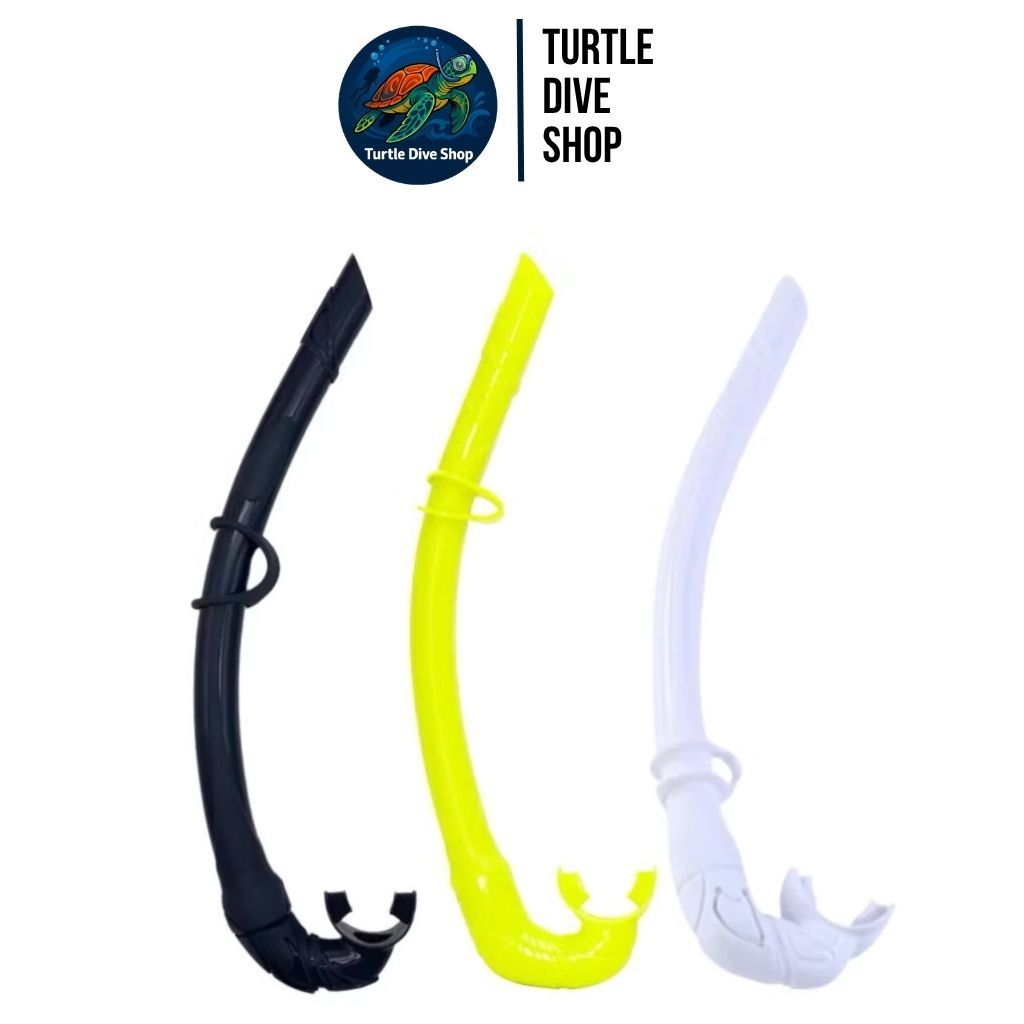 Snorkel Flexible Meo Pro alat snorkeling spearfishing snorkeling diving snorkling snorkle alat snork