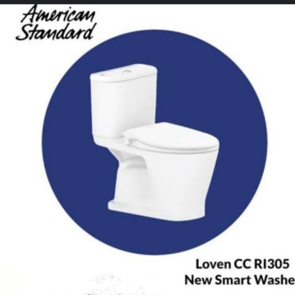 CLOSET DUDUK AMERICAN STANDAR LOVEN DUALFLASH