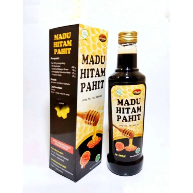 

Madu Hitam Pahit Kharisma Food 470 gr Atasi Diabetes Penurun Kadar Gula Darah Tinggi Kolesterol