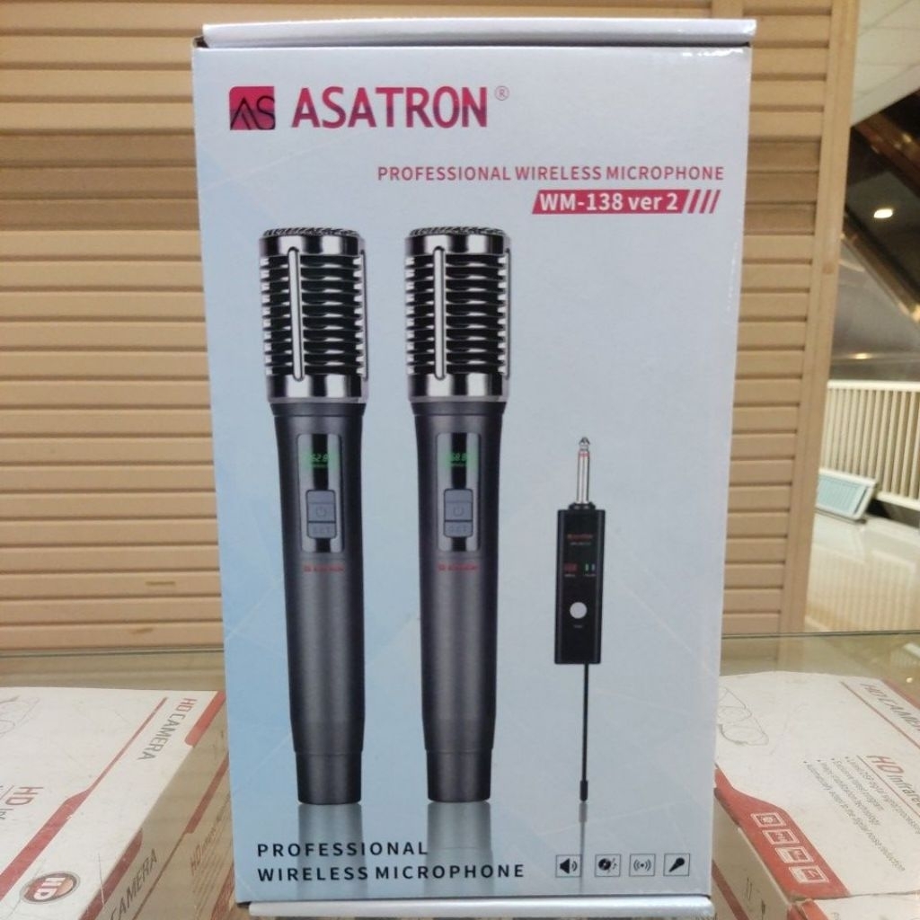 Mic wireless ASATRON WM-138 ver2- mic wireless profesional