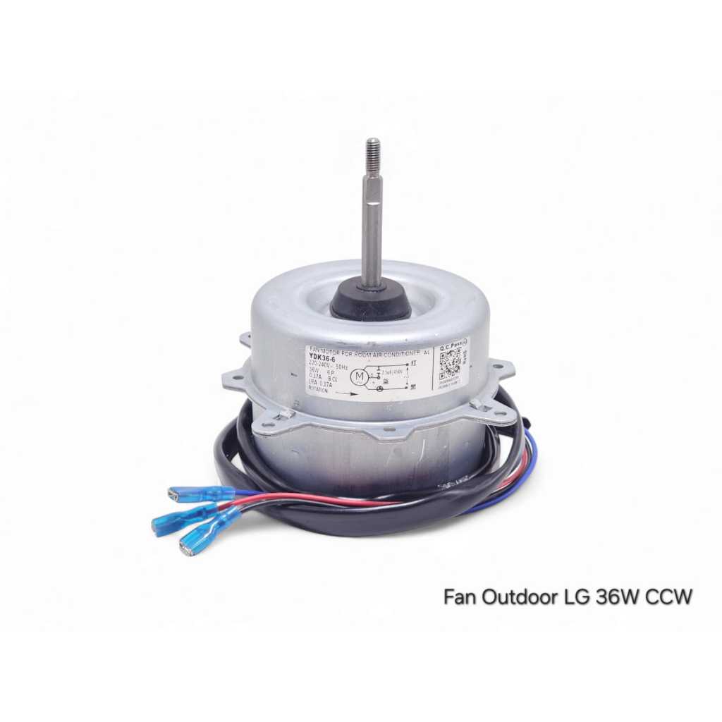 Fan Motor Outdoor AC LG 36W CCW Putar Kiri
