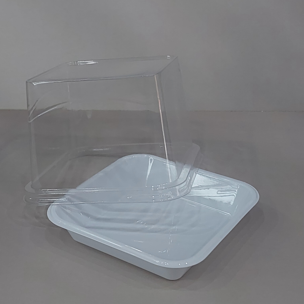 

Box Dessert alas PUTIH premium 10x10x8