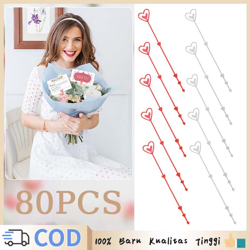 Stik Kartu Plastik Stik Kartu Ucapan Buket Stik Kartu Stick Buket Kartu Ucapan