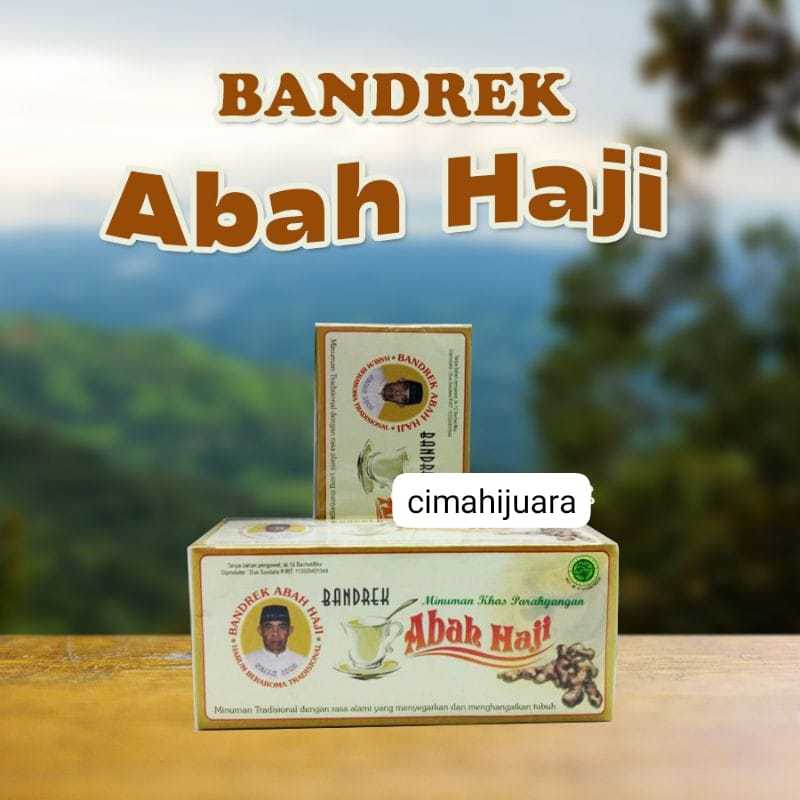 

Bandrek Abah Haji – Minuman Tradisional Sunda, Praktis & Hangat 1 Kotak isi 12 Sachet.