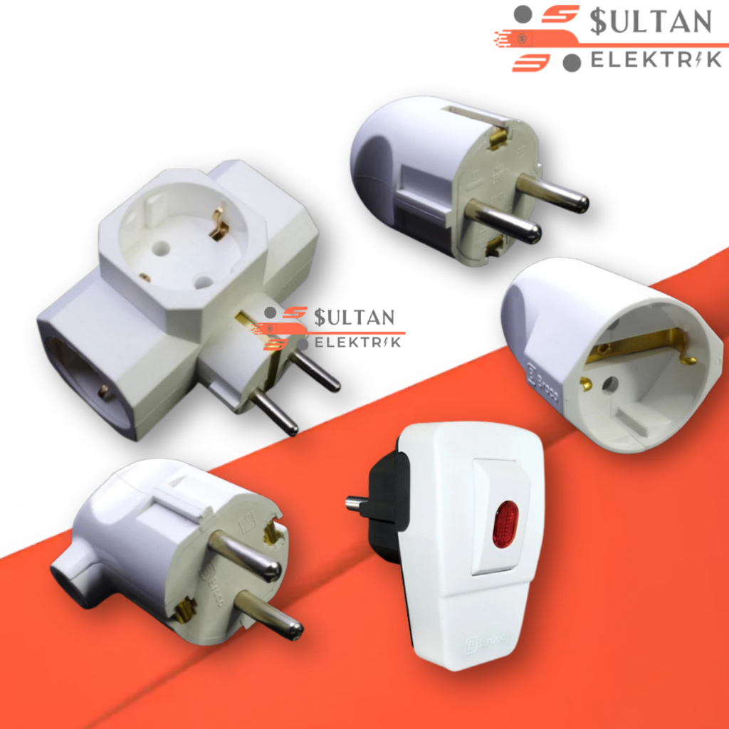 Aneka Steker Broco - Steker T Arde - Steker Switch - Steker Bulat - Steker Arde Bengklok - Kontra St