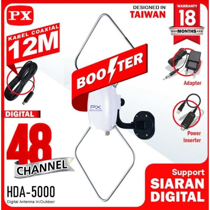 PX HDA 5000 HDA5000 Antena Digital