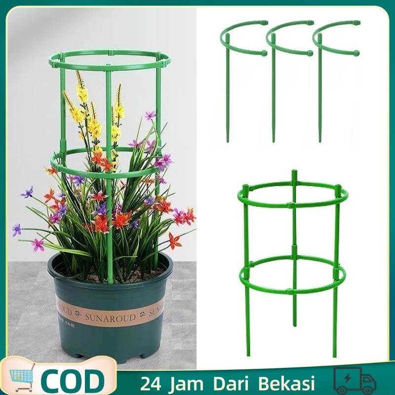 Ajir Lengkung Tanaman Tiang Penyangga Tanaman Ajir Tanaman Penyangga Tanaman Rambat Melingkar