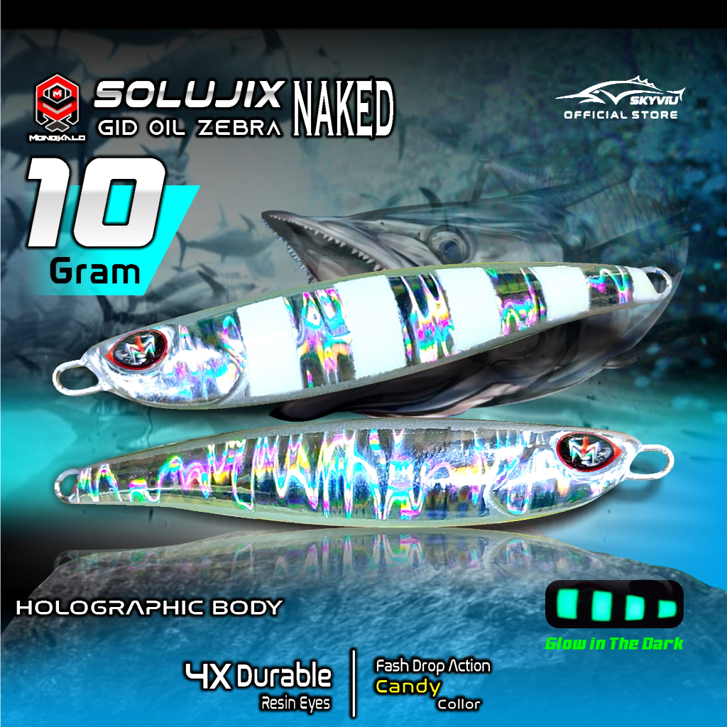 Mongkalo Solujix Minyak GID-Zebra noMotif Naked 10 Non-Warna