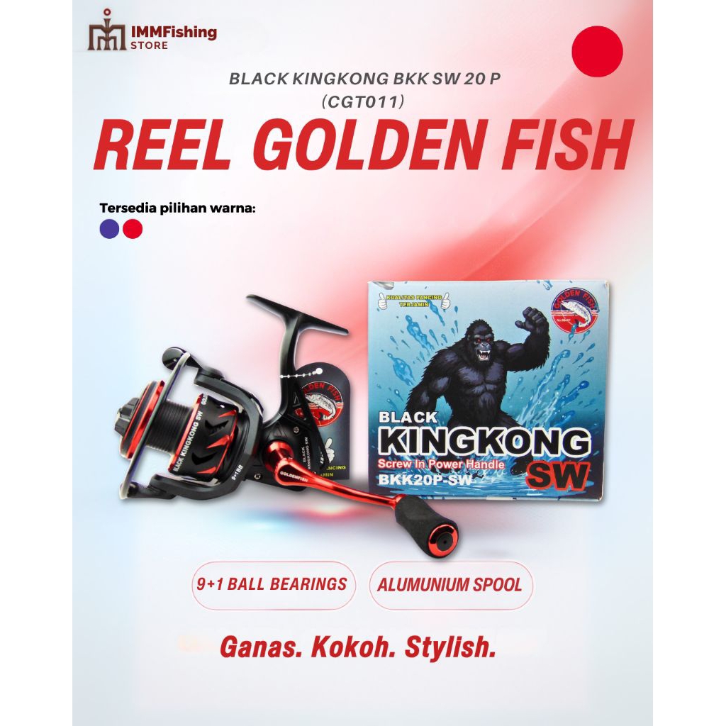REEL GOLDENFISH BLACK KINGKONG BKK SW