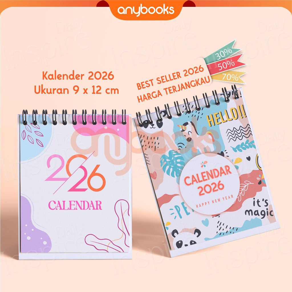 

BEST SELLER KALENDER MEJA MINI 2026 - CALENDAR 2026 TERBARU - KALENDER KANTOR BANYAK MOTIF AESTHETIC