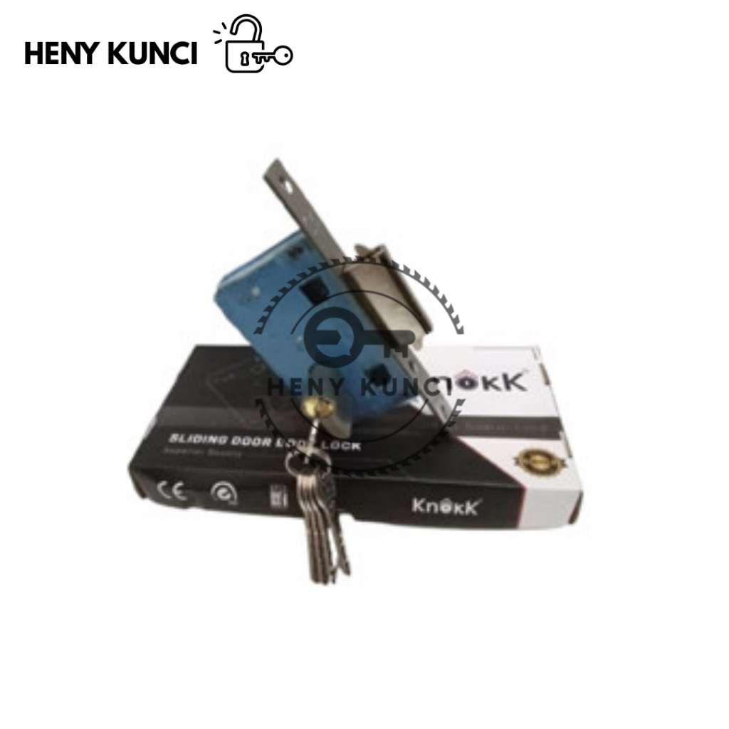 Body Sliding Pintu Kayu & Aluminium- Kunci Mekar - Kunci Pintu Geser