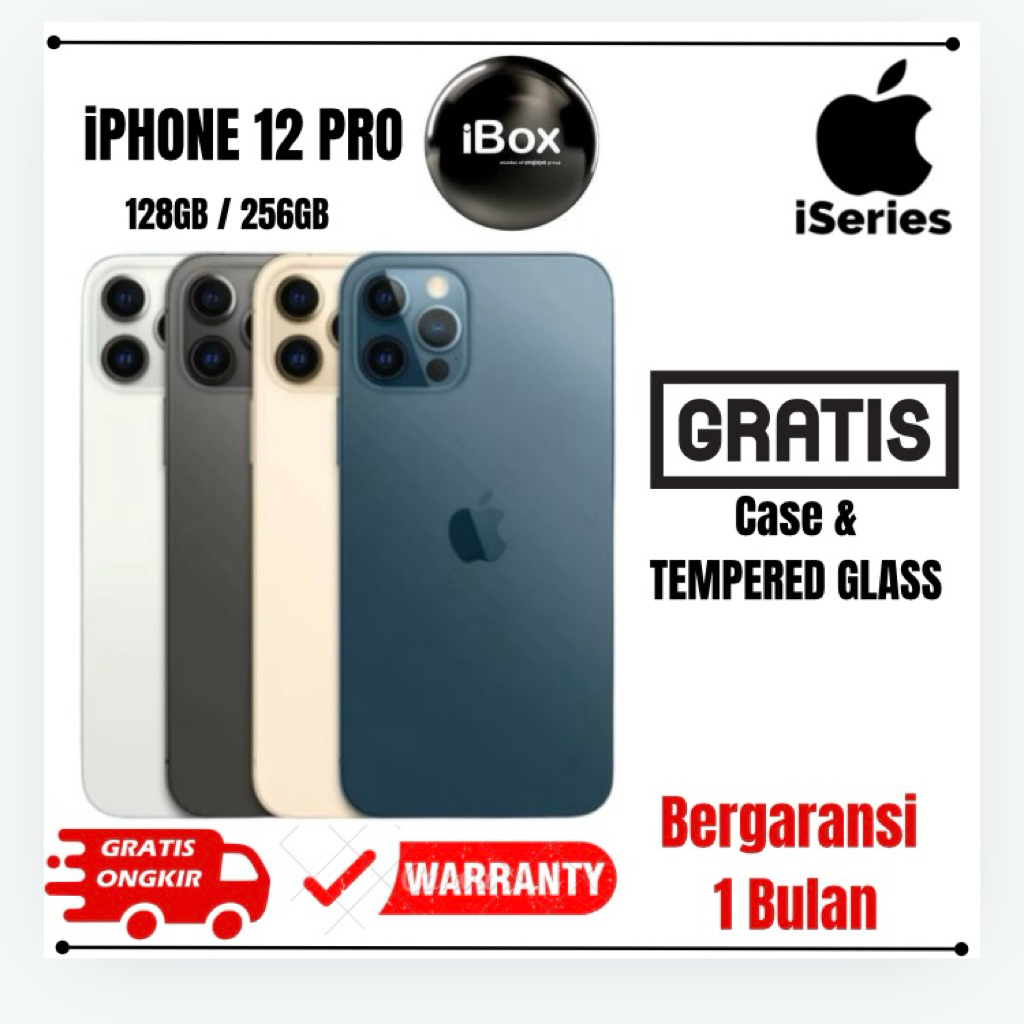 iPhone 12 Pro 128GB 256GB iBox Resmi Original