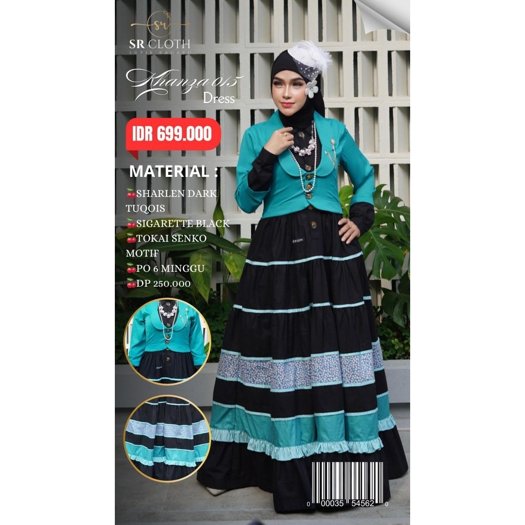 Gamis Khanza SR CLOTH 015
