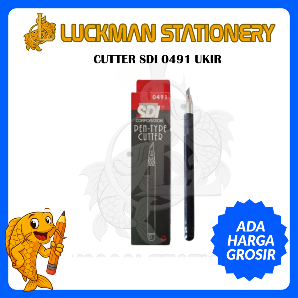 

LUCKMAN STATIONERY - CUTTER SDI 0491 UKIR